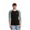 Meatfly Kennedy Raglan mätová/čierne