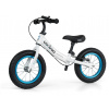 Športové odrážadlo MOVINO Cariboo ADVENTURE s brzdou, nafukovacie kolesá 12'', bielo-modré (R-004-BM)