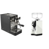Stone Espresso Lite Black + Eureka Mignon Bravo, CR white