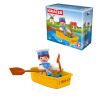 Efko IGRÁČEK Námořník s lodičkou figurka 7,5cm v krabičce