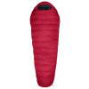 Spací vak Warmpeace Solitaire 1000 - 195 cm stuha červená/čierna Ľavá