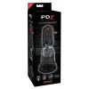 PDX Elite Tip Teazer Power Pump - vibračná vákuová pumpa na žaluď (čierna)