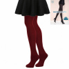 Pančuchové nohavice Lady B MICRO tights 100 DEN - tmavo červené, XXL