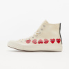 Tenisky Converse x Comme des Garcons PLAY Chuck 70 Egret/ High Risk Red EUR 44 EUR 44