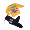 Teplaková súprava - Zahraničné detské sledovacie ukazovatele 128 biele, čierne, námornícke modré, modré, viacnásobné obložené (Detské tracksuit Martes Essentials Little KDG Set 134)