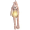 Happy Horse Plyšová hudobná hračka so svetielkom zajačik Richie 34 cm Old Pink