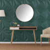 Nástěnné panely 12 ks zelené 50 x 50 cm XPS 3 m² hvězda Zelená 4100074