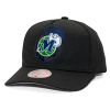 Kšiltovka Mitchell & Ness - NBA Tilted Pro Snapback Hwc - Dallas Mavericks - Black velikost One Size (56-59 cm)