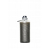 Mäkký fľaša na pitie (softflask) Hydrapak Flux 1000 ml sivý