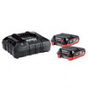 METABO BASIC-SET 12V 2XLIHD 4,0 AH , 6