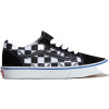 VANS Old Skool Kids LOGO CHECK BLACK/WHITE - 35