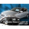 Deflektory na okná pre Mercedes C W204, 4ks