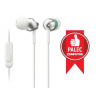 SONY MDR-EX110AP Sluchátka do uší s mikrofonem, rozsah 5 až 24000 Hz - White