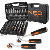 NEO TOOLS Nástrčné Kľúče 1/4, 1/2, 86 ks, CrV, Sada Náradia Kufor