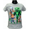 Poľské tričko 128 šedá (Tričko Tričko Minecraft Zombie Knight Earth 128)