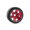 KAVAN 1.9'' Hliníkové beadlock disky šestipaprskové pro 1/10 crawler/expedice červené - 2 ks