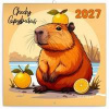 NOTIQUE Poznámkový kalendár Kapybary 2027, 30 x 30 cm - autor neuvedený