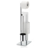 Kela WC sada Style s držákem náhradní role lesklý kov 26x18x71cm KL-22494