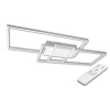 MasterLED Stmievateľný prisadený dizajnový LED luster Galaxis Vela 90W s diaľkovým ovládaním biely 83x36x8mm, ML3390