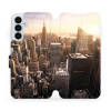 Flipové pouzdro Mobiwear - Samsung Galaxy A25 5G - M138P New York (Knížkové flip pouzdro, obal, kryt na mobil Samsung Galaxy A25 5G - M138P New York, materiál Umělá kůže + TPU - ochrana 360°, stojánek