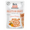 Brit Care Cat Fillets in Gravy Choice Chicken 85g