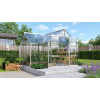 Vitavia Garden skleník VITAVIA SIRIUS číre sklo 3 mm strieborny LG1205