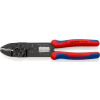 Knipex Krimpovací kleště s vícekomponentními rukojeťmi, černě lakované, 240 mm, 97 22 240 SB