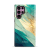 Odolný obal Mobiwear Elite Pro - Samsung Galaxy S22 Ultra - EP37E Zlatavý a zelenkavý mramor (Odolné pouzdro, obal kryt Mobiwear Elite Pro - maximální ochrana mobilu, zesílené hrany, přesné výřezy, po