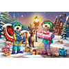 Puzzle Treflíci: Zimný čas MAXI 24 dielikov