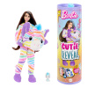 Bábika bábika Barbie Cutie Reveal zebra viacfarebná s príslušenstvom 32 cm