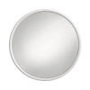 Letr Zrkadlo okrúhle Kuba 40cm biela