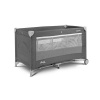CARETERO Cestovná postieľka Basic Plus Graphite