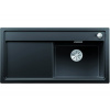 Granitový drez Blanco ZENAR XL 6 S Čierna, pravý