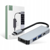 4V1 HUB ADAPTÉR 2 x USB-A 3.0 USB-C TYPE-C HDMI