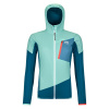 Dámska bunda Ortovox LADIZ HYBRID JACKET - petrolejová L