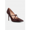 Kožené lodičky Love Moschino bordová farba, JA10319G1NIH0556 EUR 40
