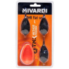 Mivardi sada kŕmidiel Method Feeder set QMR Flat L (30 g + 40 g + 50 g + mould)