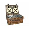 Košíkárna Piknikový kôš prútený pre 4 osoby 32x48 cm