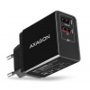 univerzálna USB nabíjačka Axagon ACU-QS24, 2x USB (QC+smart), 24W max. 3A, čierna Quick Charge (ACU-QS24)