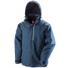 Denim Texture Rugged Jacket , Black, S Farba: Navy, Velkost: XL