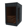 Sauna Kirami FinVision® - S Nordic misty Variant: Pravá strana