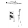 Sapho GINKO podomietkový sprchový set s pákovou batériou, 2 výstupy, chróm 1101-42-23