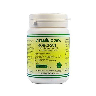 Vitamín C Roboran 25 plv 100g