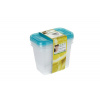 KEEEPER Dózy FRESH & FREEZE 1 l - 3 ks, farby mix