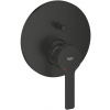 Grohe Lineare New vaňová/sprchová batéria podomietková čierna 240642431