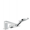 Hansgrohe 74550000 METROPOL Vaňová 3-otvorová batéria na okraj vane, chróm HG 74550000