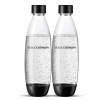 Fľaša SodaStream FUSE na plynovanie vody do saturátorov čierna 1 L x2