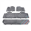 Gumové koberce Toyota Sienna 2010-2020 (7 míst) - 28 mm okraj černá - 201439