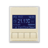 ABB, s.r.o. Element - 3292E-A10301 21 - Termostat digitálny - slonová kosť/ľadová biela