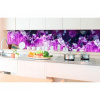DIMEX | Fototapeta do kuchyne Ametyst KI-350-065 | 350 x 60 cm | fialová + Samolepiace fototapety do kuchyne DIMEX Ametyst KI-350-065 v rozmere 350 x 60 cm